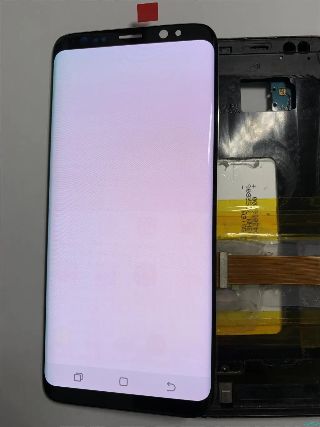 Для samsung Galaxy S8 S8 plus G955f G950F G950U G950FD горящий в тени ЖК-дисплей сенсорный экран дигитайзер с рамкой Super AMOLED
