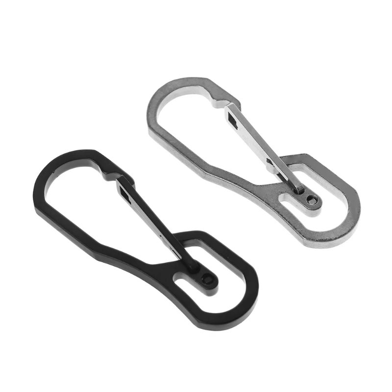 

Multifunction Tools Outdoor EDC Tool Tactical Keychain Hiking Camping Carabiner Hanging Buckle Hook