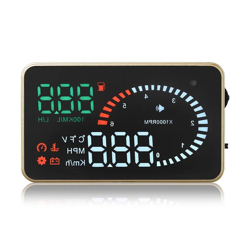 Автомобильный дисплей X6 3 5 &quotАвтомобильный HUD скорость транспортного средства
