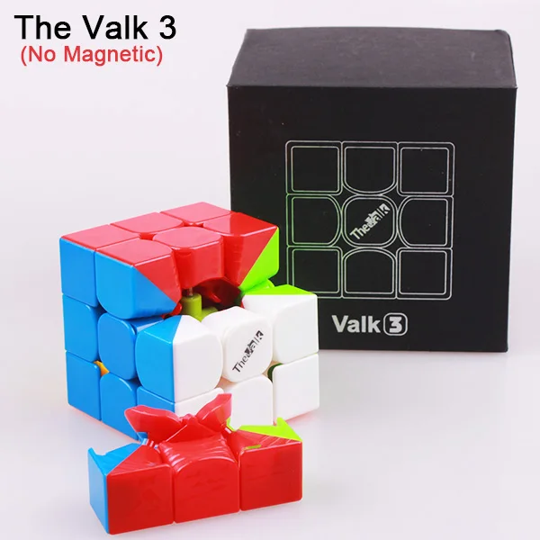 QIYI The Valk 3 power M Магнитный магический скоростной куб 3x3x3 профессиональный Valk3 Магнитный куб-головоломка MOYU Neo Cubo Magico игрушка для детей - Цвет: Valk3 stickerless