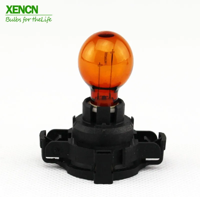 XENCN PY24W PGU20-4 12190 12190NAC1 12V 24W янтарные автомобильные передние фонари заднего хода лампы E4 для BMW