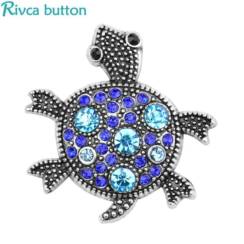 MixColor 3 шт./лот черепаха Rivca Кнопка сделай сам 18 мм Черепаха Женская подходящая