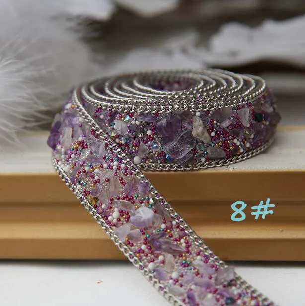 2 см/20 мм драгоценный камень/Алмазная тесьма, цепь для повязка на голову "сделай сам", свадебное платье/ремень украшение Материал аксессуар тесьма S0494H