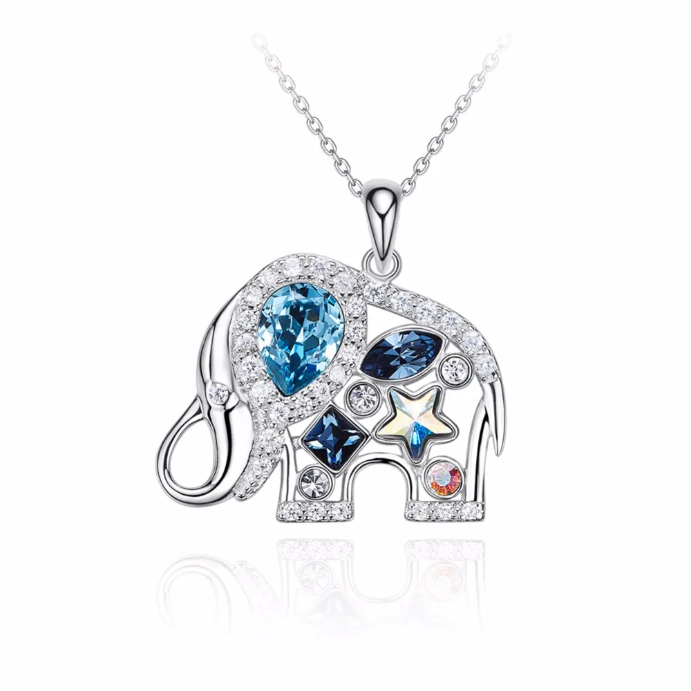 925 Sterling Silver Animal African Elephant Pendant 925 Sterling Silver Animal African Elephant Pendant