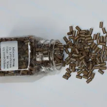 3.4*3.0*6.0mm8# пшеницы 1000 шт./лот меди вспыхнул кольцо легко блокирует/медная трубка микро Ссылка/ кольцо/шарик для я отзыв волос