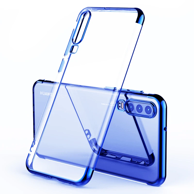 

for Huawei P30 / P30 Pro / P30 Lite Case Luxury Plating Ultral Shockproof Soft Cover for Huawei P 30Pro Nova 4 Nova4 Case Fundas