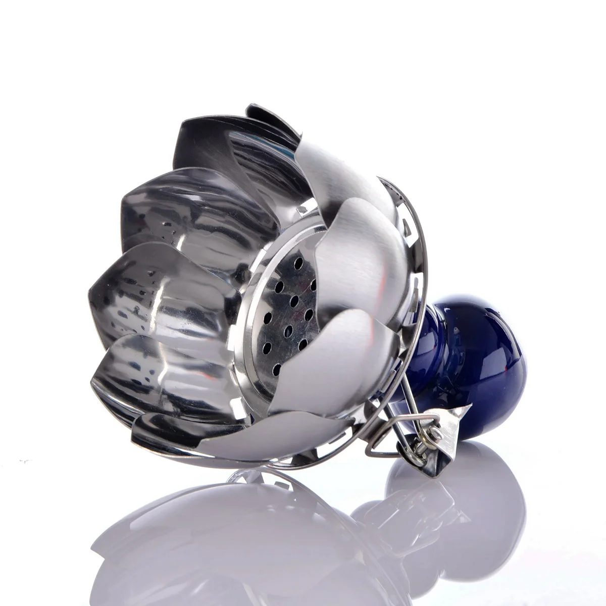 

Shisha Ceramic Bowl with Metal Wind Cover and Charcoal Screen Hookah Chicha Bowl Lotus Shape Water Pipe Herb Grinder Chicha