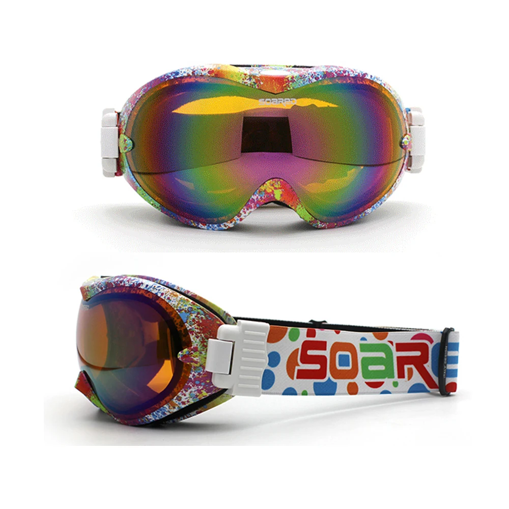 font b Snowboard b font Goggles Anti fog UV400 Men Women Teens Ski font b