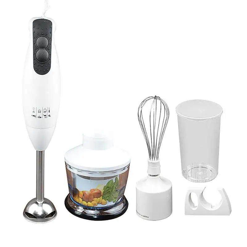 

Hand Blender 4 in 1 Portable Immersion Blender for Kitchen Food Processor Stick with Chopper Whisk Electric Juicer Mixer