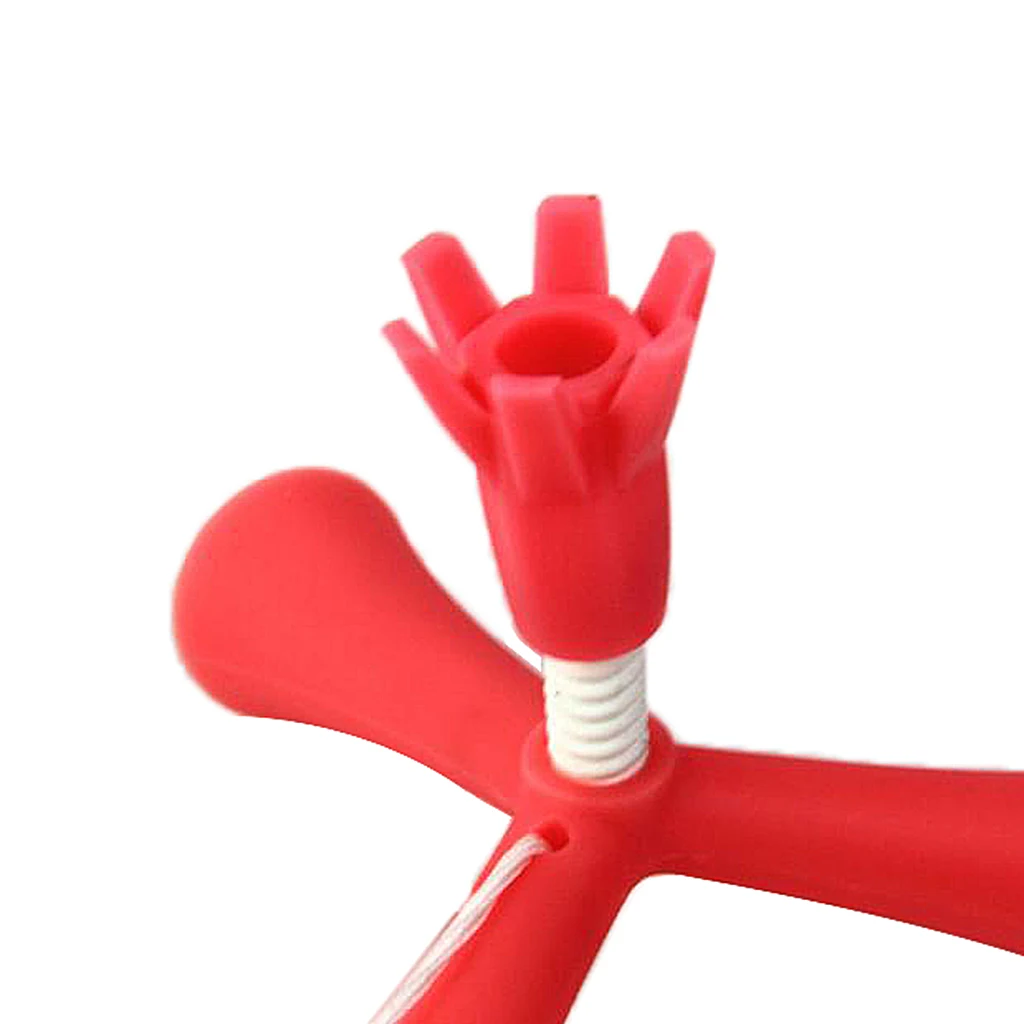 Tripod Golf Tee, Adjustable Standing Golf Sports Tees for Training Exercise Golf Ball Rubber Tee Holder Practice Tool