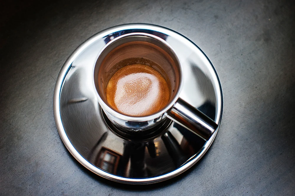 Stainless steel coffee mug Double the capacity of exquisite small