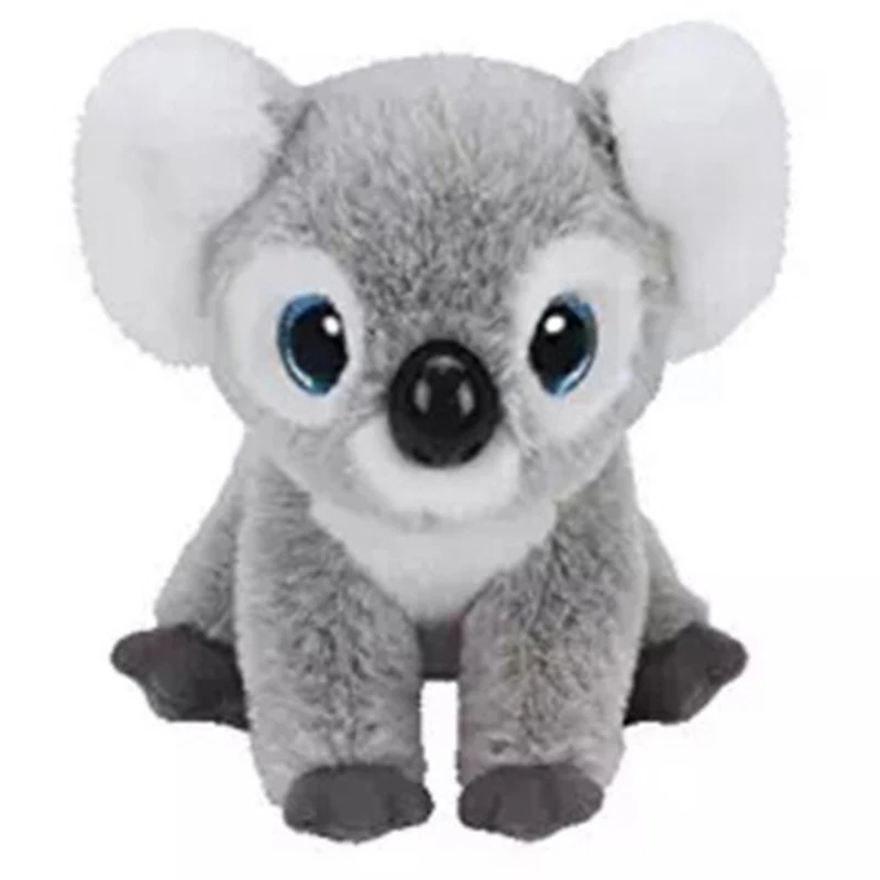 

Ty Beanie Babies 6" 15cm Kookoo Koala Deer Heart Dog Plush Regular Soft Stuffed Animal Collection Doll Toy