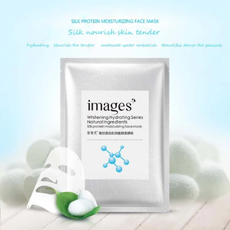 New Whitening Silk Protein Mask Anti aging Moisturizing Whitening