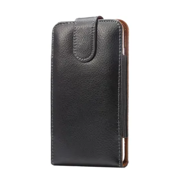 

Genuine Leather Lichee Pattern Belt Clip Pouch Cover Case for Thl T9 Pro/T9/W8 plus/W8 Beyond/W200C/5000T/2015/T100S/W11/W8s