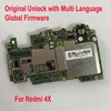 Оригинальная Многоязычная разблокированная материнская плата для Xiaomi Hongmi Redmi 4X, глобальная прошивка, схемы материнской платы, гибкий кабел... ► Фото 1/3