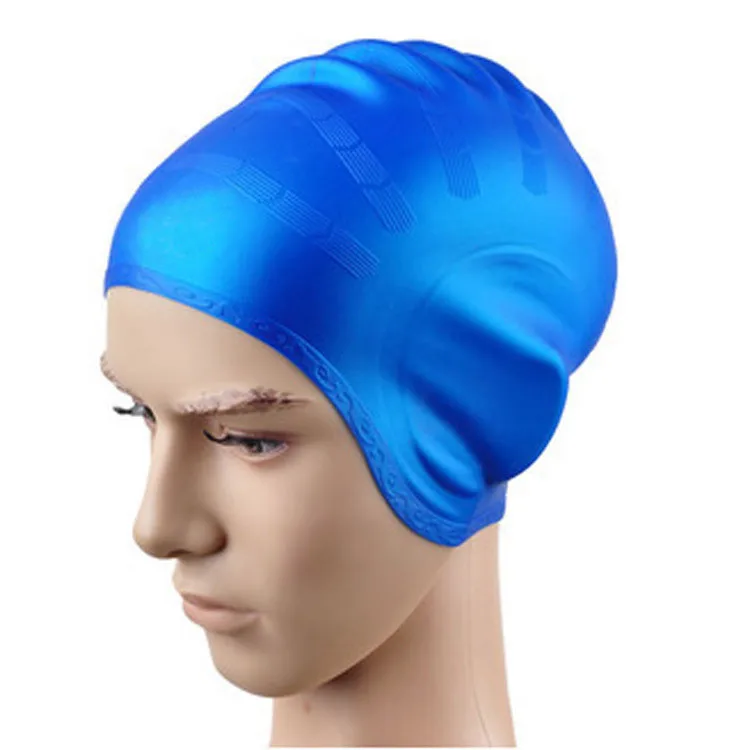 Buy Women Swimming caps cover waterproof earmuffs Hat