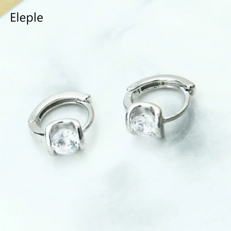 

Eleple Angel Kiss Earrings Korean Accessories Women Clip Earring Anniversary Wedding Jewelry Manufacturers Wholesale D8054