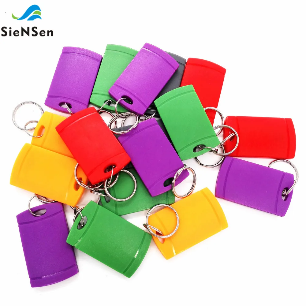 SieNSen-10pcs-lot-Multicolor-UID-Blank-Key-Chain-Elevator-Parking-Entrance-Guard-Access-Control-IC-Card