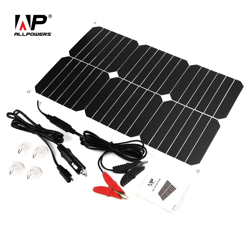 ALLPOWERS-Solar-Panel-Car-Charger-12V-18V-18W-Car-Battery-Maintainer-Charger-for-12V-Battery-Motorcycle