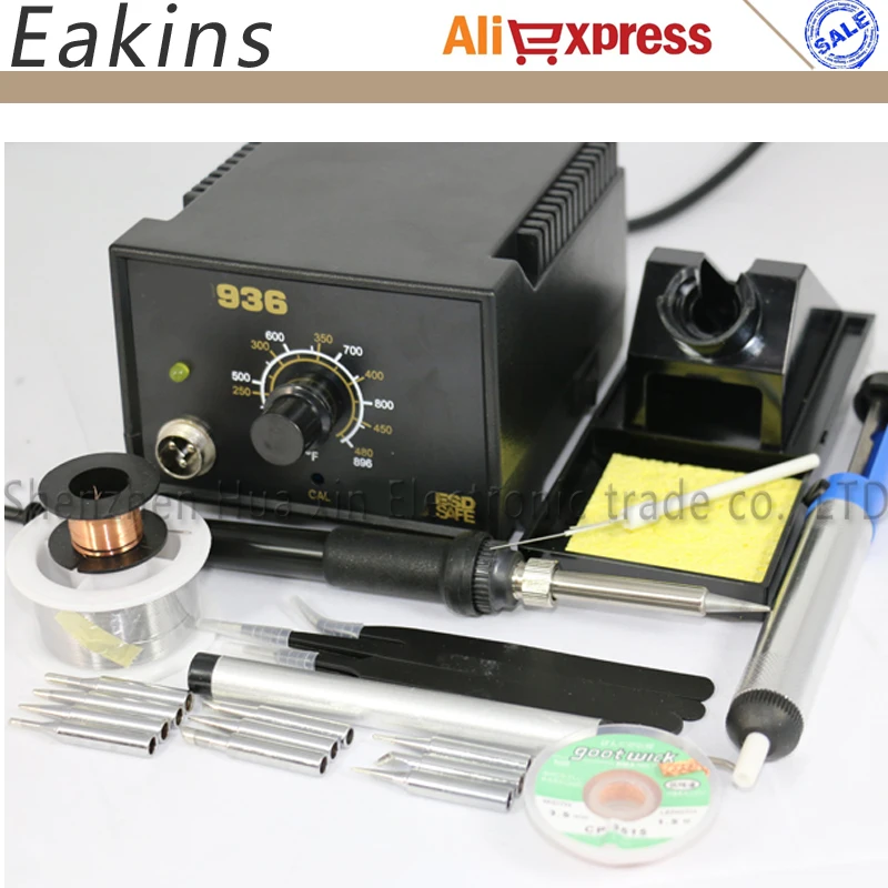936 Soldering Station kit set Adjustable Electric soldering iron
