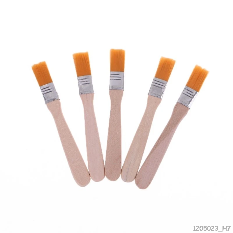 

5pcs Repair Clean Tool Soft Dust Cleaning Brush with Wooden Handle for Mobile Phone Tablet Laptop Computer PCB Keyboard Cleaning