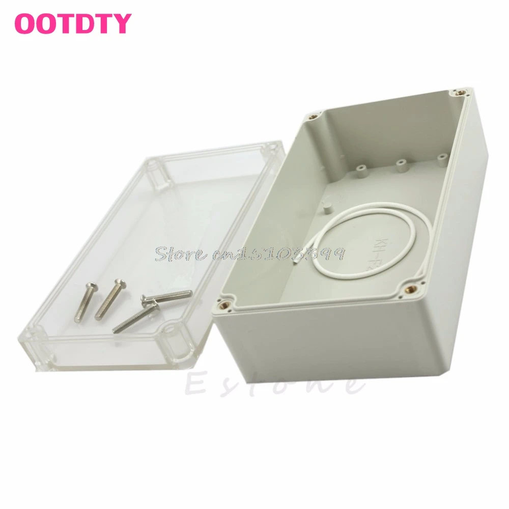 

New Waterproof Clear Electronic Project Box Enclosure Plastic Cover Case 158x90x60mm G08 Drop ship