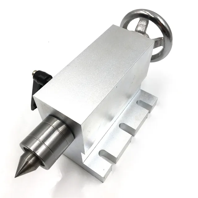 4th A Axis Tailstock MT2 Morse Taper NO.2 CNC Rotary Axis Tailstock for