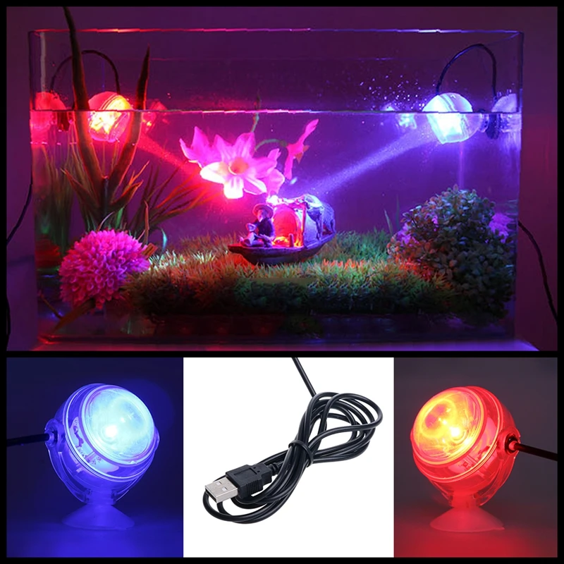 Buy Indoor LED Underwater Lamp Waterproof LED Aquarium