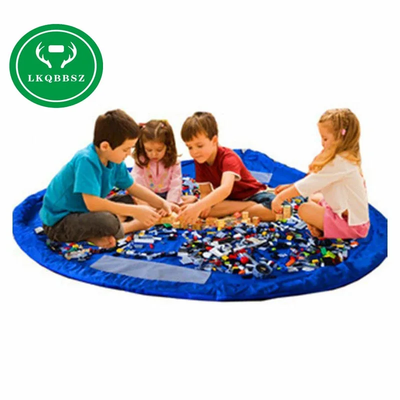 LKQBBSZ Portable Children Toys Storage Bag font b Play b font font b Mat b font