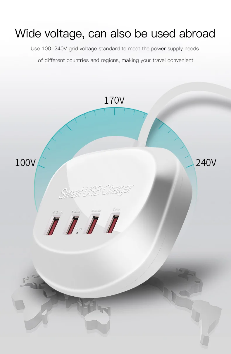 Universal Phone Tablet USB Charger Station (9)