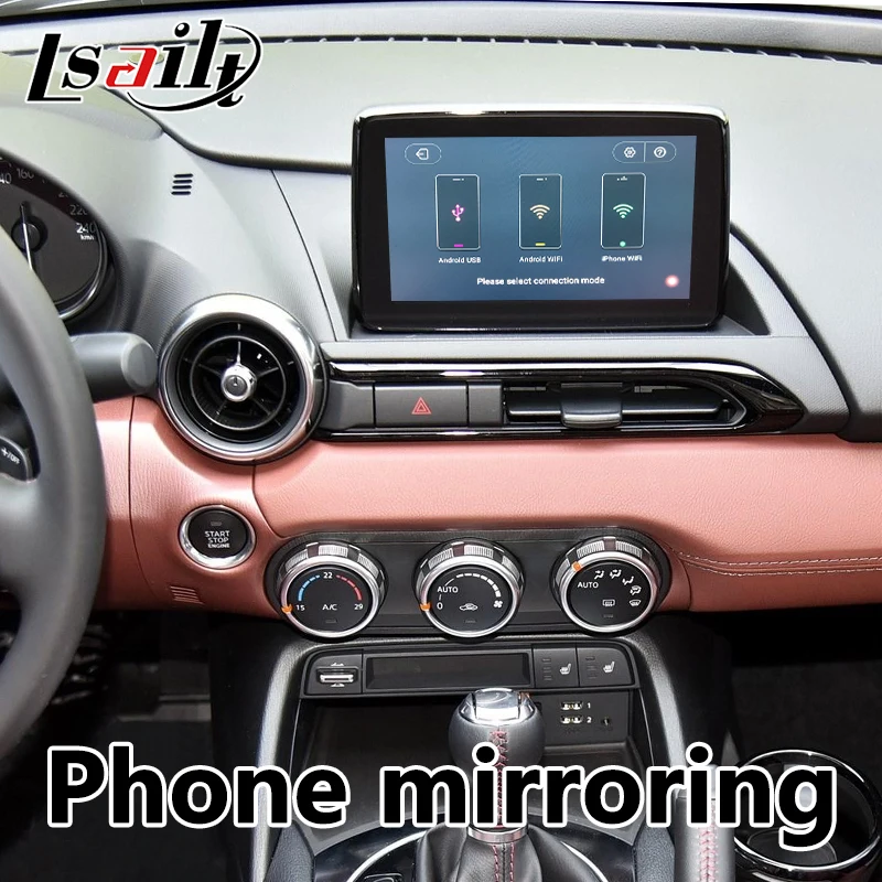 Android 9 0 видеоинтерфейс для Mazda MX 5 2014 2020 года GPS навигационная приставка с