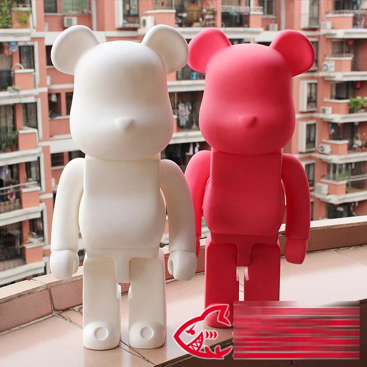 Высокое качество! Оверсайз 52 см Bearbrick Be @ rbrick матовые поделки ПВХ Фигурки игрушки