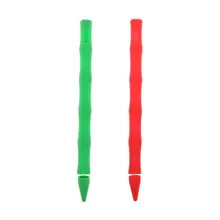 Милый бамбуковый силиконовый защитный чехол крышка Держатель колпачок для наконечника анти-прокрутки защитный чехол для Apple Pencil 2-го поколения