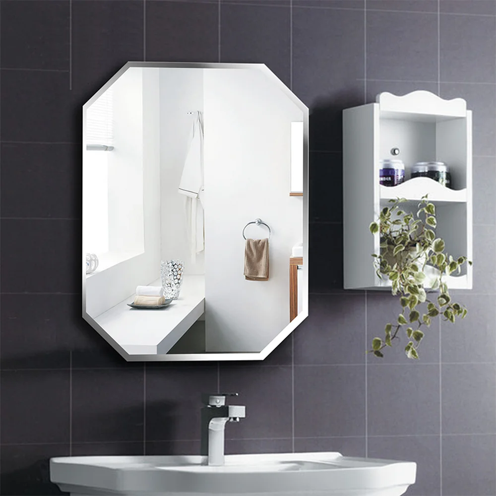 A1 الأوروبية مرآة حمام شحن اللكم مرآة بدون إطار الجدار شنقا غرفة نوم المعيشة غرفة الغرور مرآة لوضع المكياج wx8231057