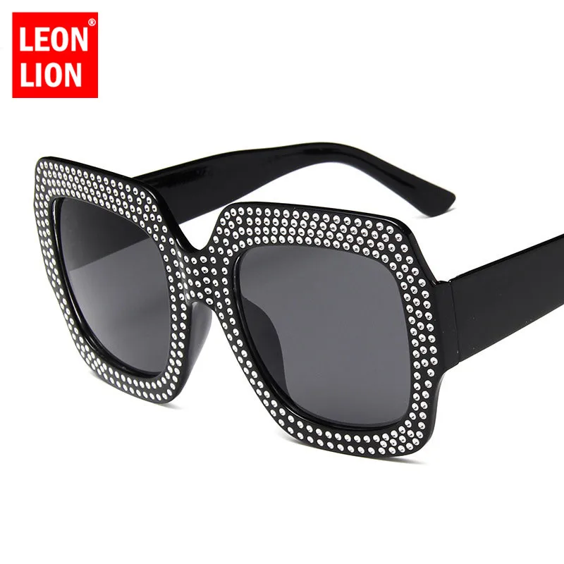 

LeonLion 2018 Candy-Colored Sunglasses Women Luxury Man/Women Sun Glasses Classic Vintage UV400 Outdoor Shopping Oculos De Sol