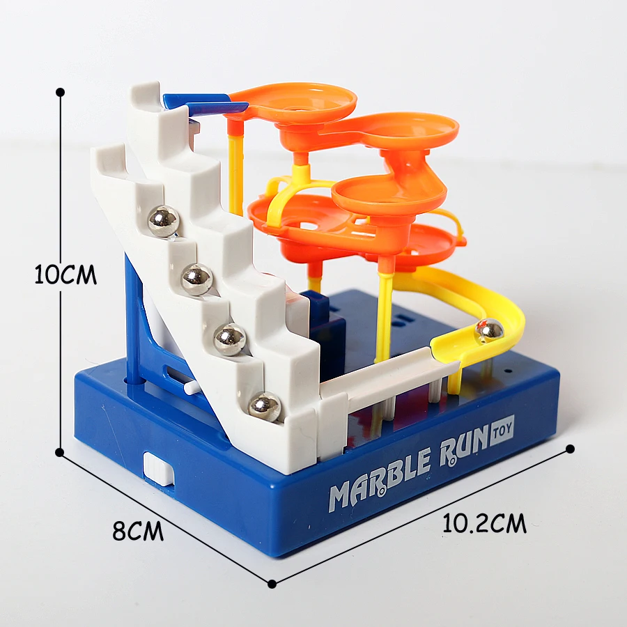 DIY электронная лестница мраморный Запуск шары лабиринты Стволовые обучающая игрушка развивающая детская интеллектуальная обучающая игрушка с музыкой