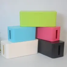 Urijk New Rectangular Cable Storage Box Wire Management Socket Safety Tidy Organizer