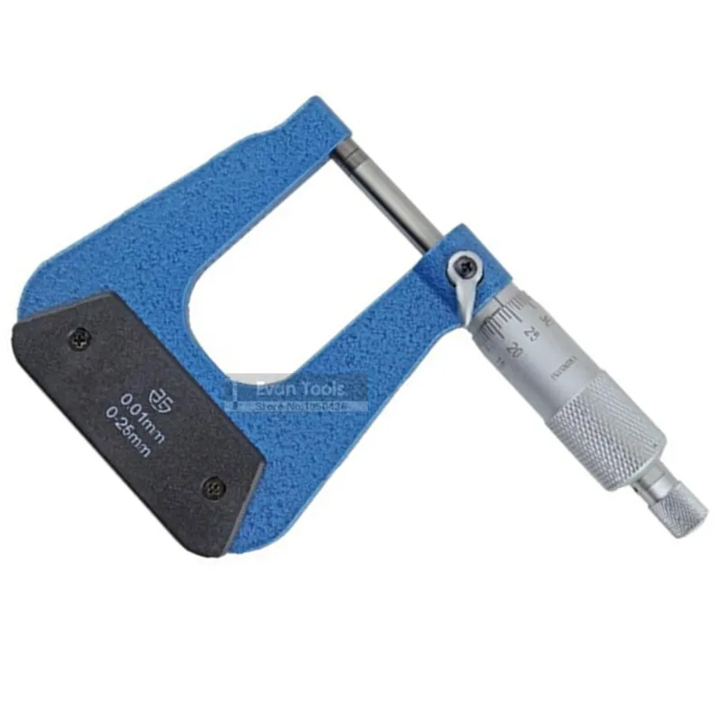 Screw thread micrometers outside thickness micrometer gauge 0 25/ 0