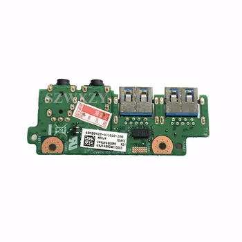 

Laptop Audio USB IO Board Interface Sound Card For ASUS N56 N56V N56VZ N56JN 60NB04Z0-AU1020 Full Tested Free Shipping