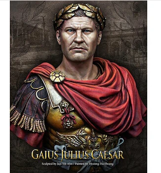 Assembly Scale Models GAIUS JULIUS CAESAR 1 10 RESIN BUST Resin Model Free Shipping Unpainted