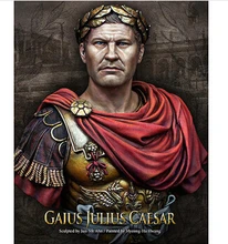Assembly Scale Models GAIUS JULIUS CAESAR 1 10 RESIN BUST Resin Model Free Shipping Unpainted