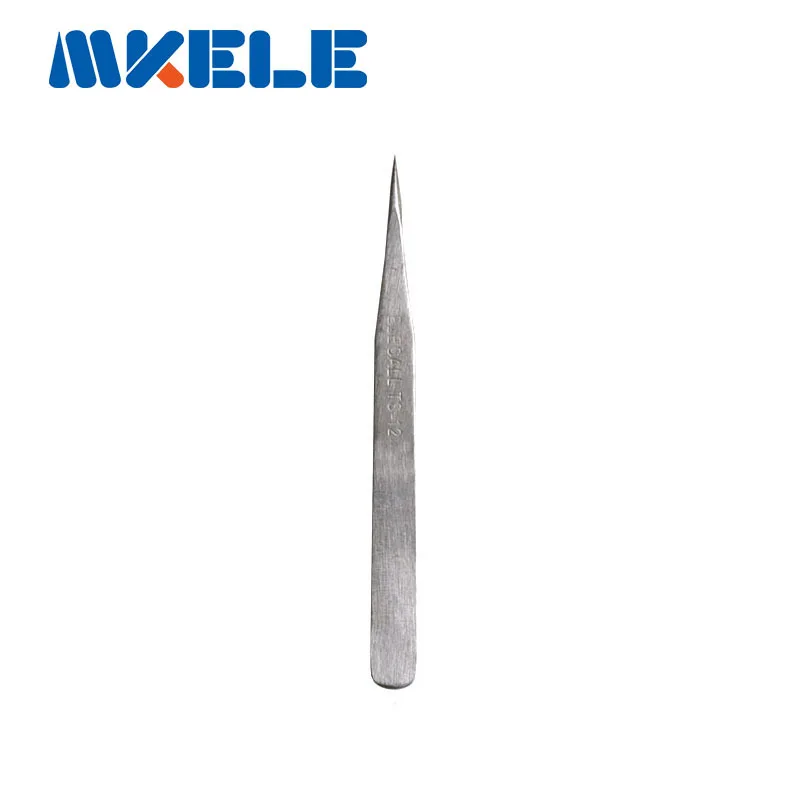 

1pcs Good Quality TS-12 Safe Stainless Steel Tweezers Set Anti-Acid Non-Corrosive Nipper Repairing Maintenance Tools