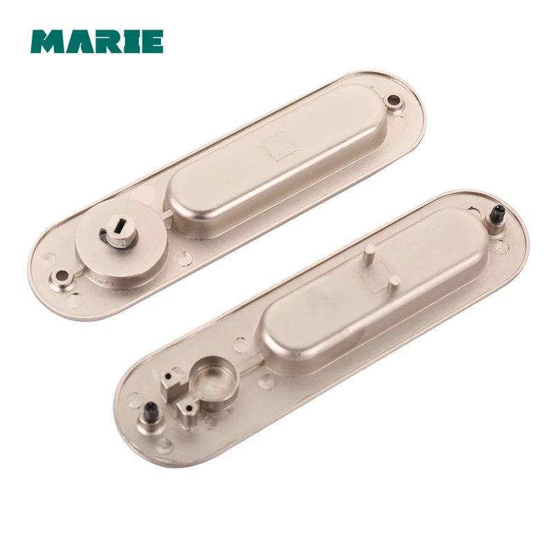 Sliding Door Lock Hidden Handle Interior Door Pull Lock Modern Anti-theft Room Wood Door Lock Furniture Hardware