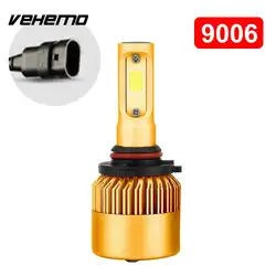 Светодио дный противотуманных фар светодио дный фар супер яркий спереди замена лампы стайлинга автомобилей 9006/HB4 DC12V высокое Мощность