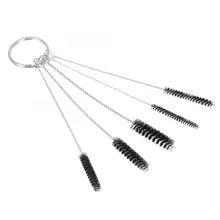 5 шт./компл. татуировки машины трубки Аэрограф щеточка для чистки спрей пистолет сопло щеточка для чистки Инструменты для ремонта тату Набор Щеток Для Чистки