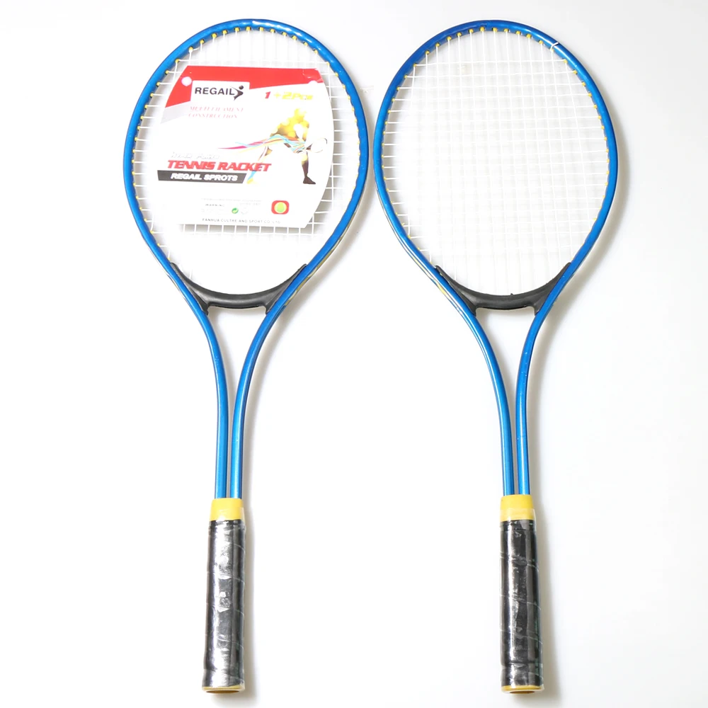 

2pcs/set Teenager's Tennis Racket For Chindren Training Tennis Fine Quality Material Tennis String with Training Ball Bag