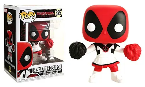 الحصري الرسمية Funko البوب أعجوبة: المشجع Deadpool #325 الفينيل الشكل العمل النادرة لعبة مجسمة مع الأصلي مربع