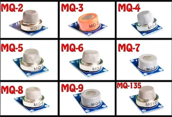 

smarian MQ Gas detection module MQ-2 MQ-3 MQ-4 MQ-5 MQ-6 MQ-7 MQ-8 MQ-9 MQ-135 sensor kit optional gas sensor for arduino diy