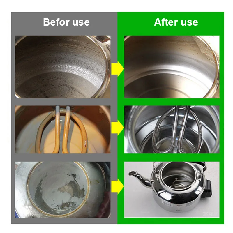 Многофункциональная лимонная кислота, средство от накипи, шкала для заваривания чая, очиститель для электрического чайника, кухонная Питьевая машина@ LS ST13