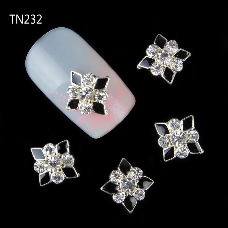 стразы для ногтей Nail Art Украшения Блеск Сплава Ювелирных Изделий Стразы 10 шт./лот